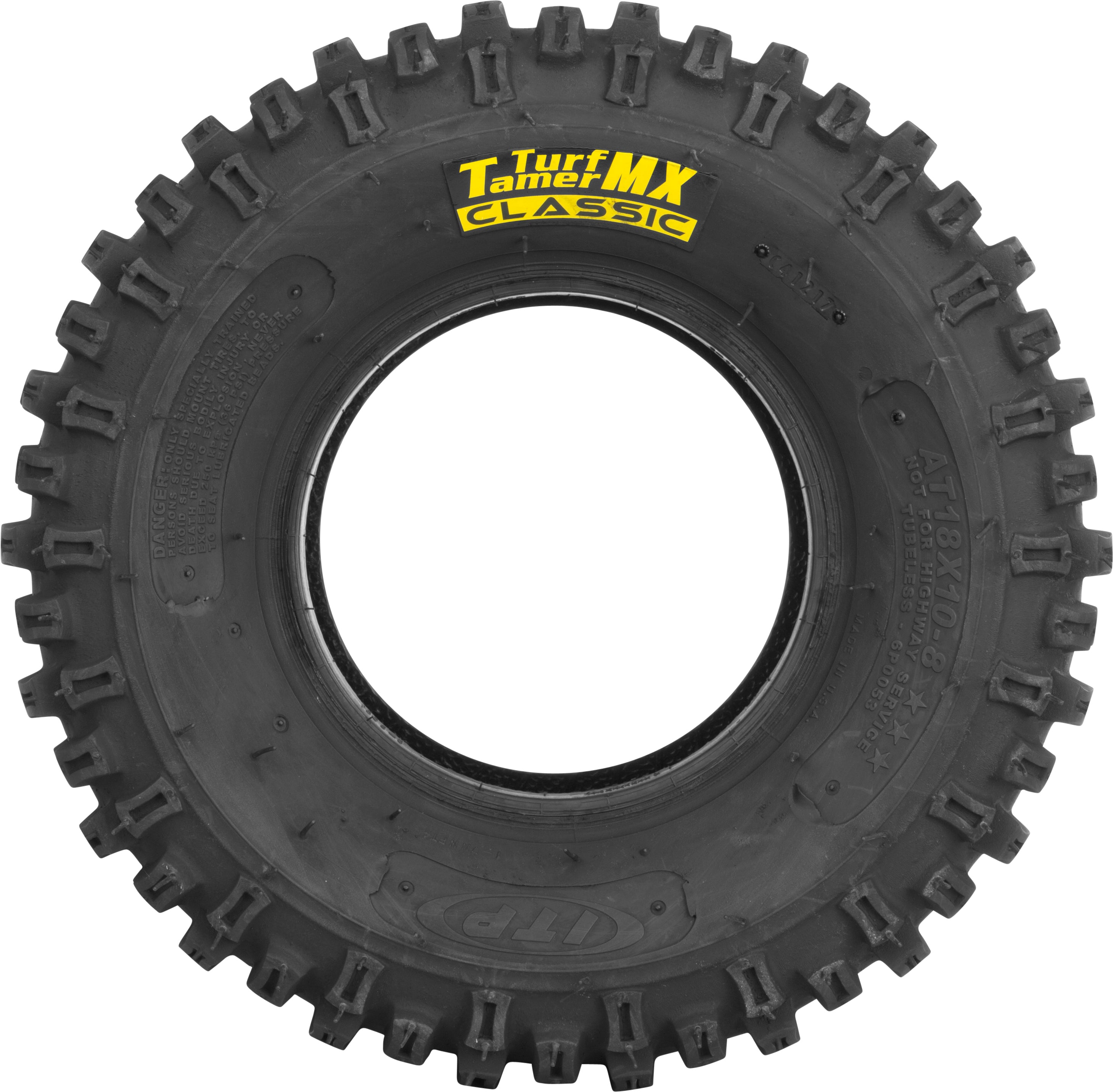 Tire Turf Tamer Mx Rear 18x10 8 Lr 245lbs Bias