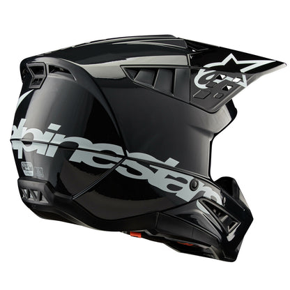 S M5 Corp Helmet Dark Grey Glossy Xs