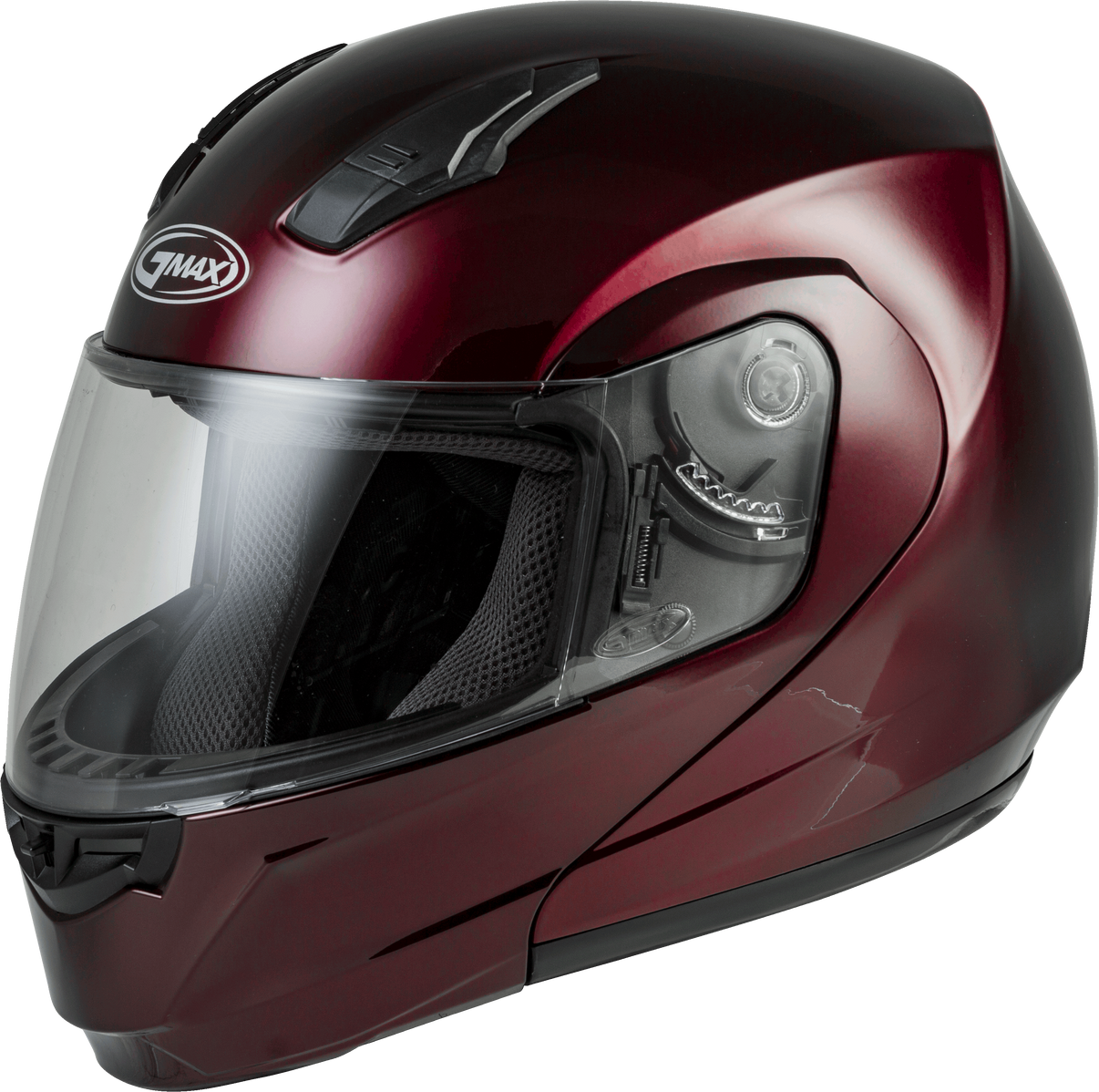 Md 04 Modular Helmet Wine Red Xl