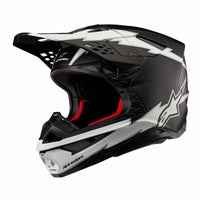 Supertech S M10 Ampress Helmet Black/White Matt Xs