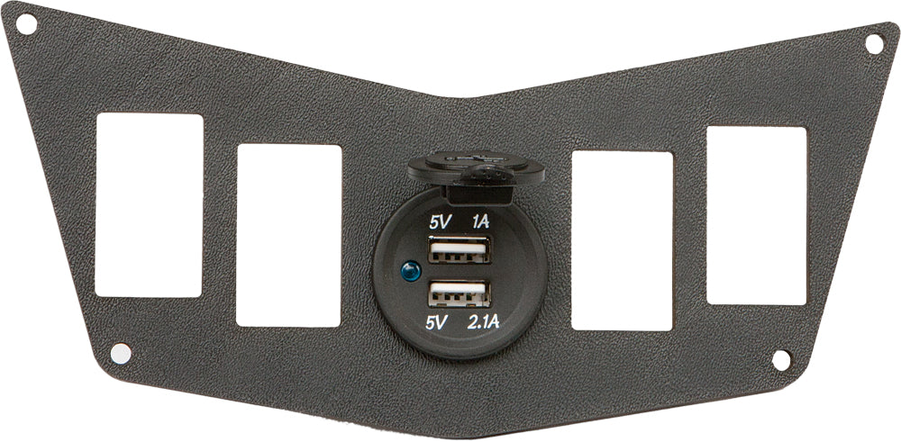 Dash 4 Switch Plate W/Usb