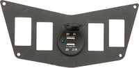 Dash 4 Switch Plate W/Usb