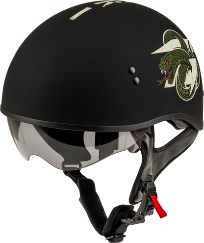 Hh 65 Drk1 Helmet Matte Black/Bone Sm