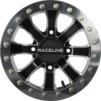 Mamba Bdlk Wheel 14x7 4/137 5+2 (+10mm) Blk/Machined