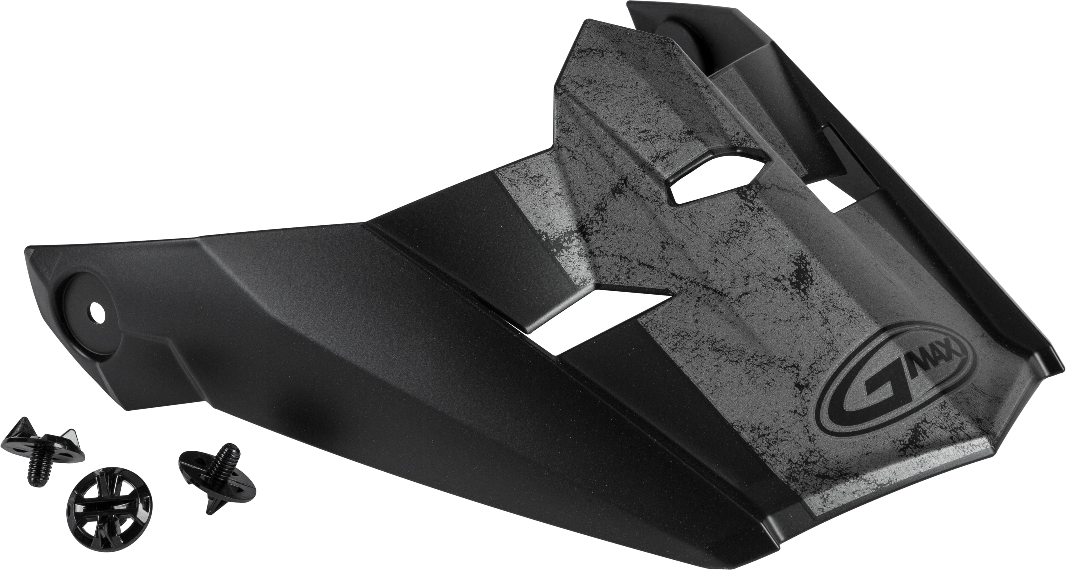 Visor W/Screws Dominant Mx 46 Matte Black/Grey Xs Sm