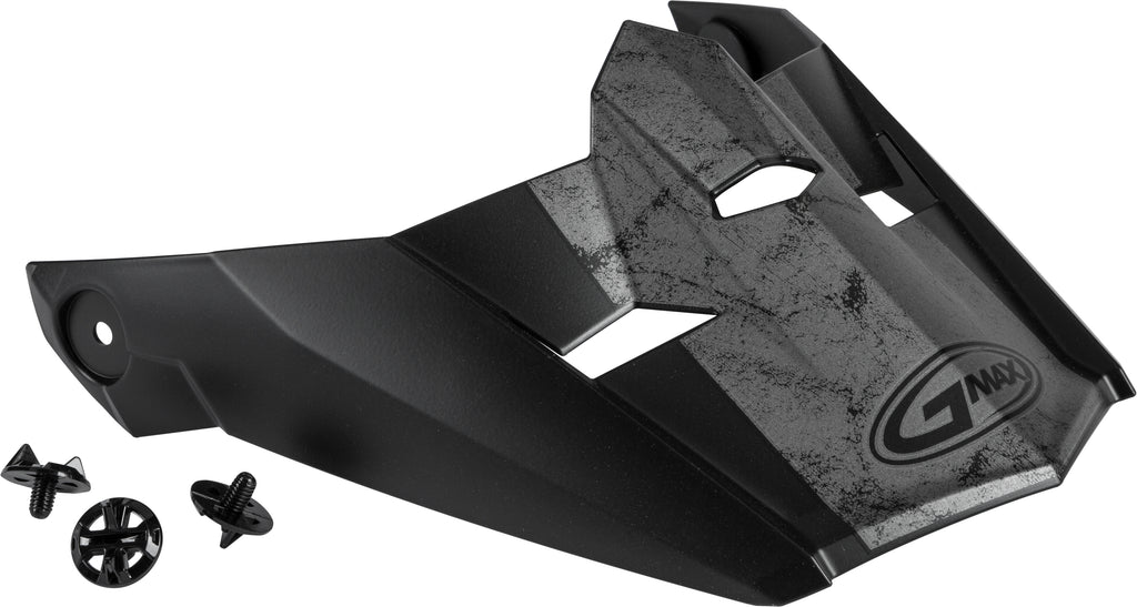 Visor W/Screws Dominant Mx 46 Matte Black/Grey Md 2x