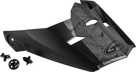 Visor W/Screws Dominant Mx 46 Matte Black/Grey Md 2x