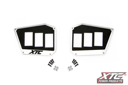 XTC Power Products SP-6SW-18RZR 6 Switch Mounting Plate for Accessory Rocker Switches