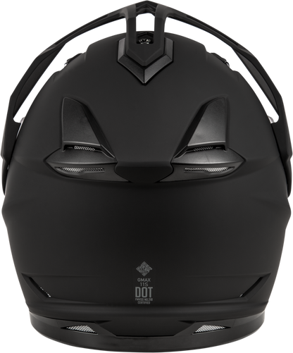 Gm 11s Snow Helmet W/ Elec Shield Matte Black Md