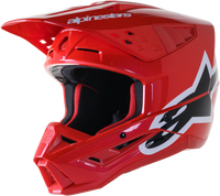 S M5 Corp Helmet Bright Red Glossy Sm