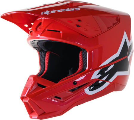 S M5 Corp Helmet Bright Red Glossy Sm