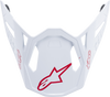 M10 Dyno Helmet Visor Red/White