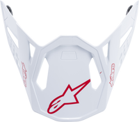 M10 Dyno Helmet Visor Red/White