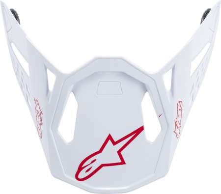 M10 Dyno Helmet Visor Red/White