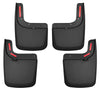 Husky Liners 17 Ford F-250 Super Duty / F-350 Super Duty Front and Rear Mud Guards (w/ Flares) Black