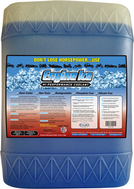ENGINE ICE TSSP-500 Hi Performance Coolant - 5 Gallon