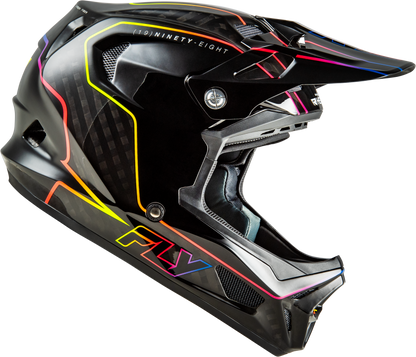 Werx R Flow Carbon Helmet Black Carbon/Black/Multi Xl