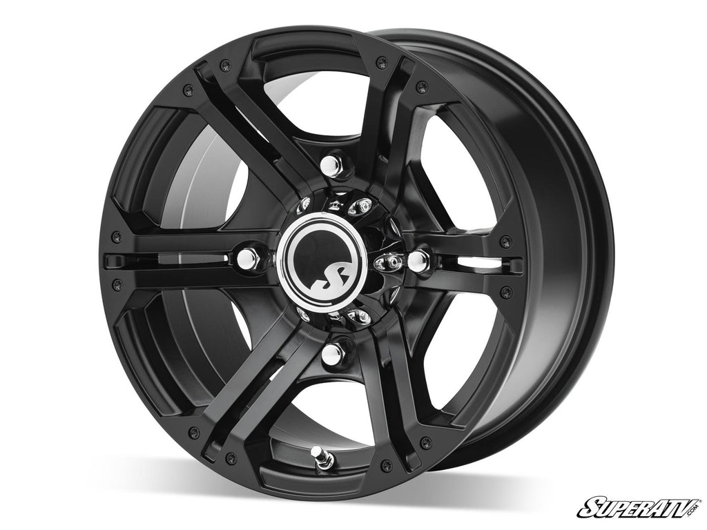 Intimidator Tires 32x10x14 on 14"  Bandit H-Series Black Wheels 4/156 Pattern