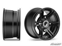 Intimidator Tires 26x10x14 on 14" Bandit H-Series Black Wheels 4/156 Pattern