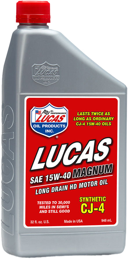 LUCAS Synthetic High Performance Oil 15W40 - 1 Quart