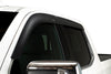 Husky Liners 16-23 Toyota Tacoma CC/DC In-Channel Mount Ventvisor Low Profile 4pc - Matte Black