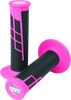 ProTaper Clamp-On 1/2 Waffle Grip - Neon Pink/Black