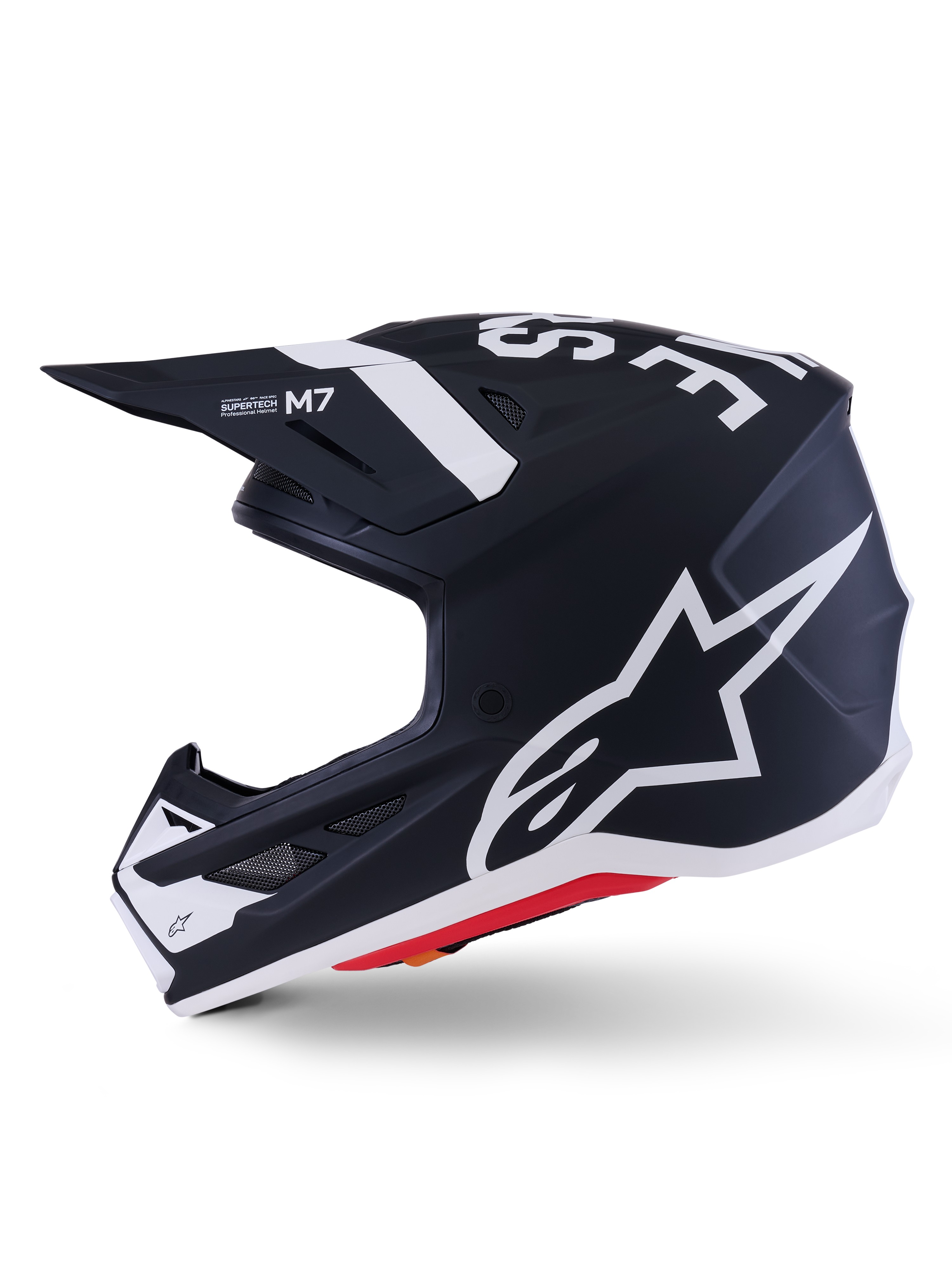 Sm7 Dasher Helmet Blk/Wht Matt Sm