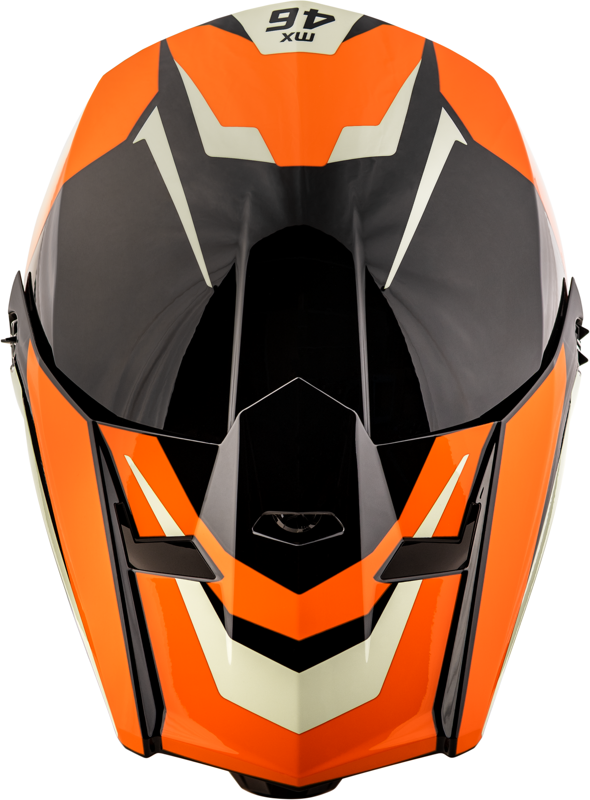 Mx 46 Cyclus Hemet Black/Orange Xl
