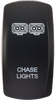 Dash Switch Rocker Face Chase Lights