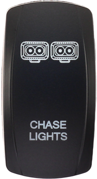 Dash Switch Rocker Face Chase Lights