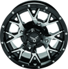QuadBoss Barbwire 14X7 - 4+3 - 4/156 - Machined
