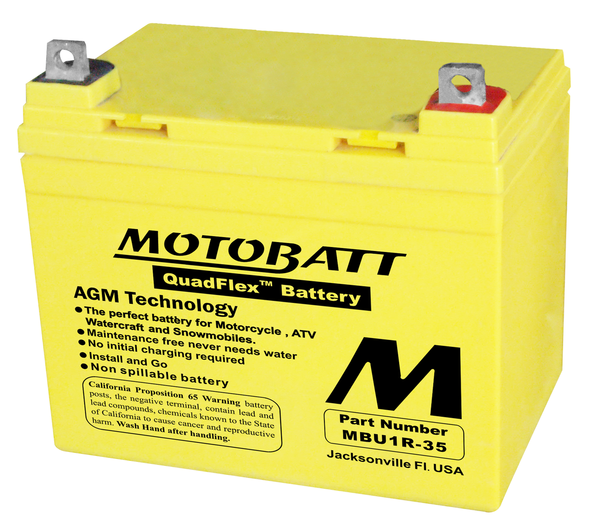 Battery Mbu135 Sealed Factory Activated