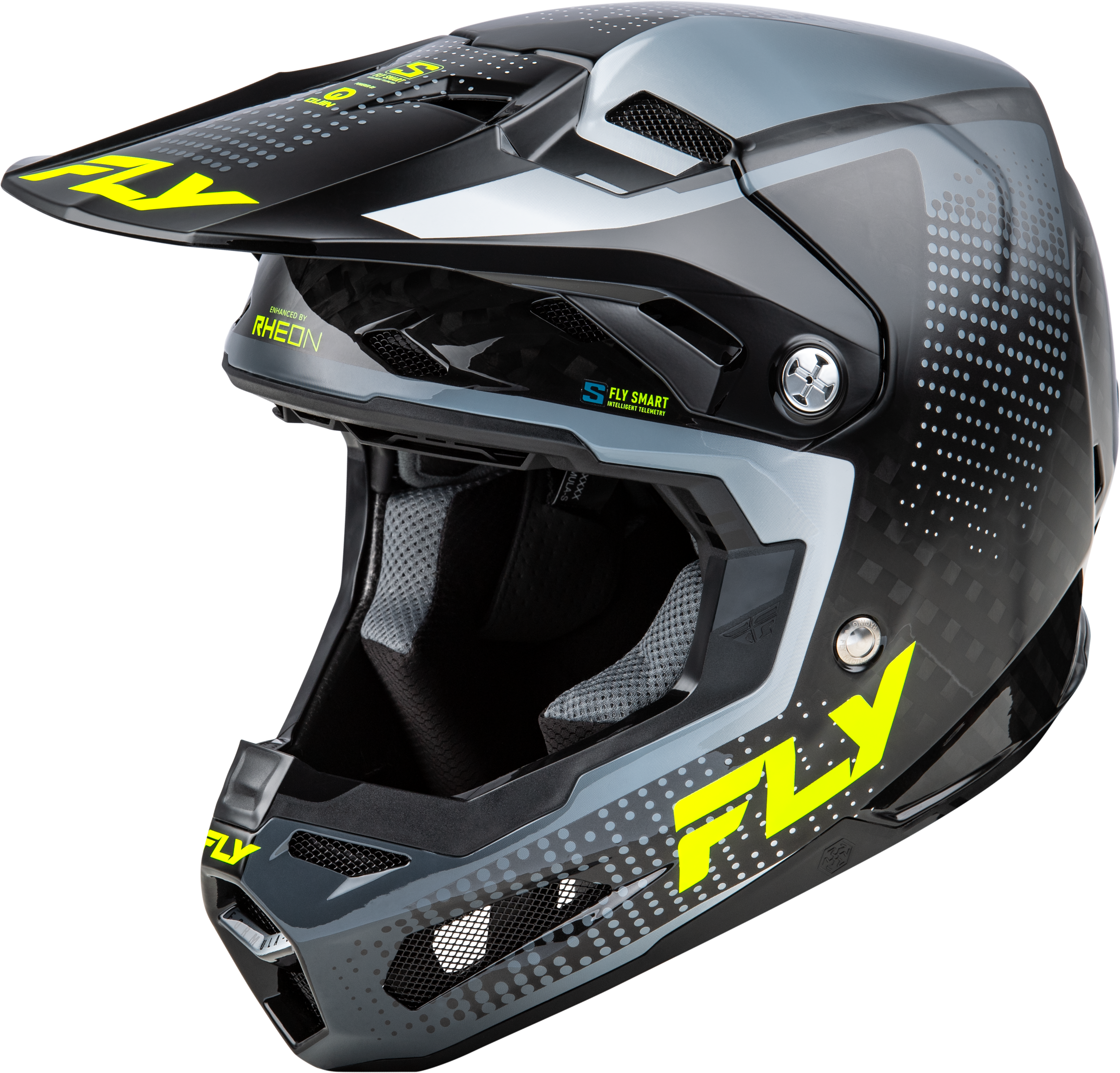 Formula S Carbon Protocol Hlmt Black Carbon/Grey/Hi Vis Md