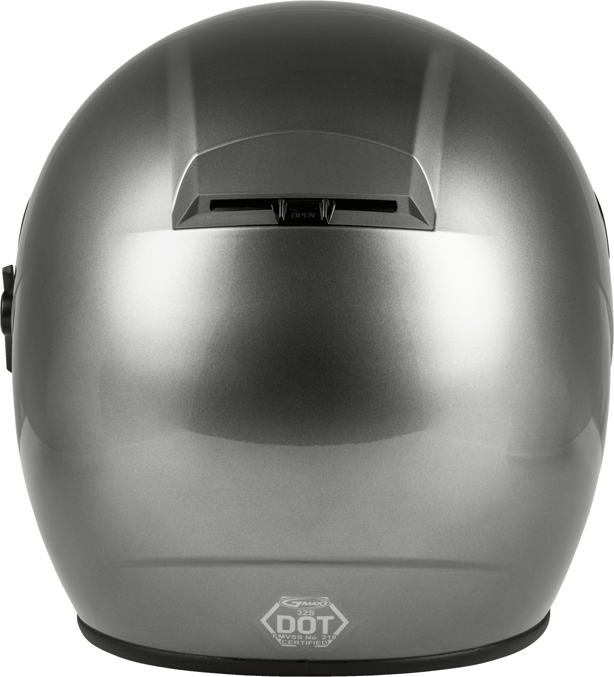 Gm 32 Open Face Helmet Titanium Lg