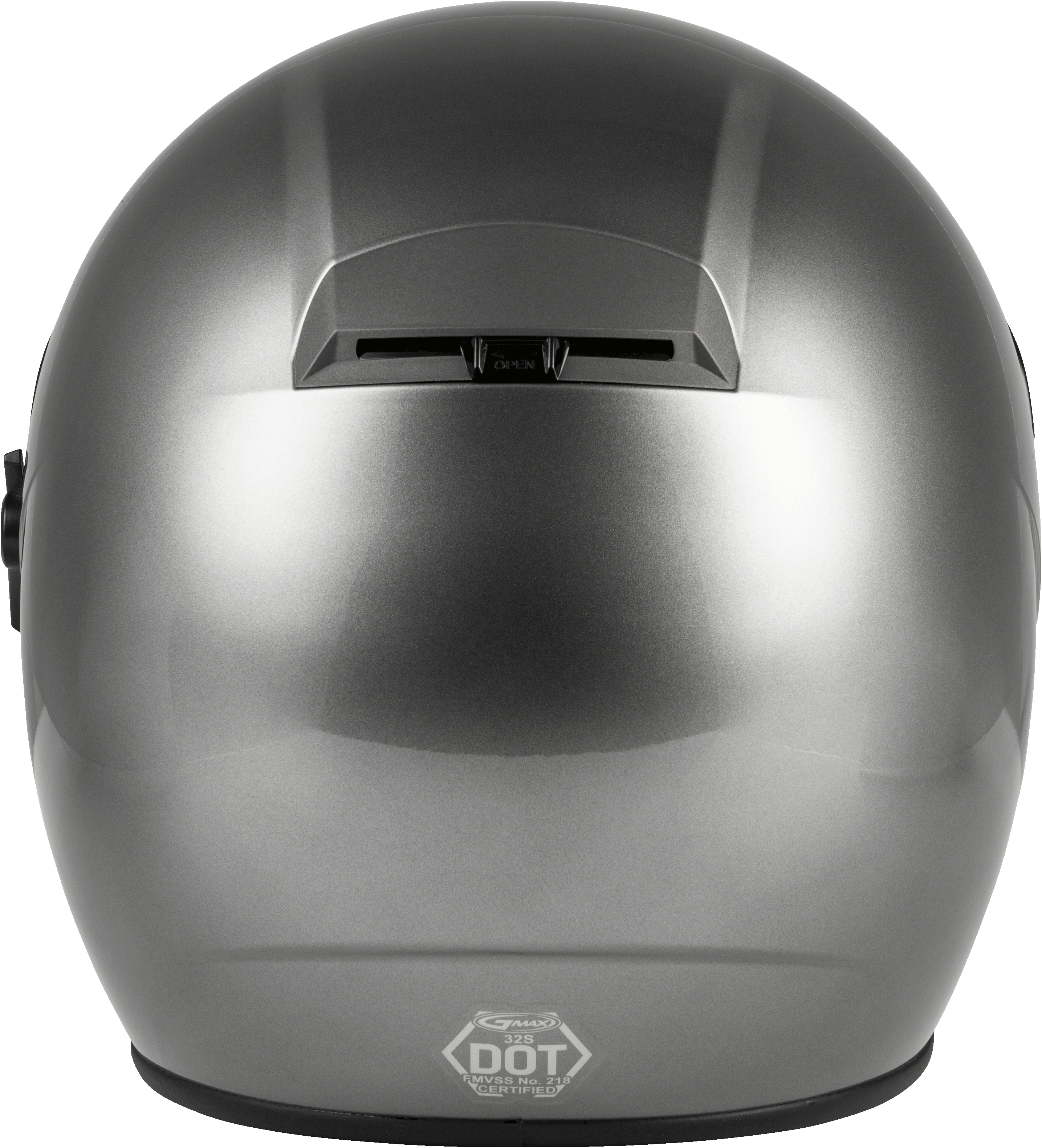 Gm 32 Open Face Helmet Titanium Sm