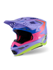 S M10 Jett Lawrence R01 Helmet Purp/Pnk Fluo/Ylw Fluo Gls Lg