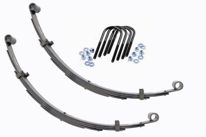 Rear Leaf Springs | 4" Lift | Pair | Toyota Land Cruiser FJ40 4WD (1964-1980) | 8042Kit