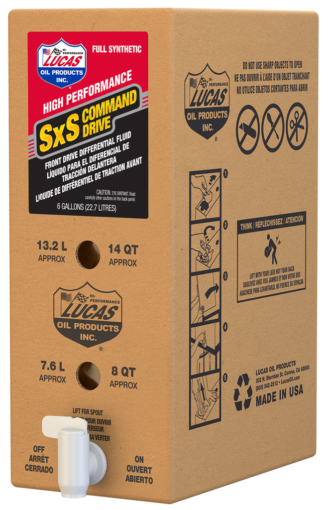 Lucas 18051 Synthetic Front Drive Differential Fluid - 6 Gallon