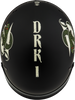 Hh 65 Drk1 Helmet W/ Peak Matte Black/Bone Xl