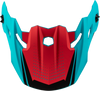 Mx 96 502 Visor W/Screws Matte Blue/Red