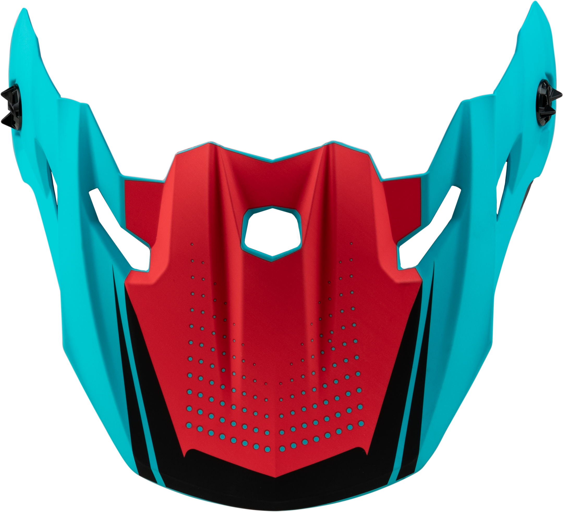 Mx 96 502 Visor W/Screws Matte Blue/Red