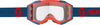 Fury Goggle Drk Blue/Neon Red Clear Works