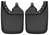 Husky Liners 2016 Toyota Tacoma w/ OE Fender Flares Custom Molded Rear Mud Guards - Black