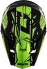 Youth Mx 46y Unstable Helmet Matte Black/Green Ym