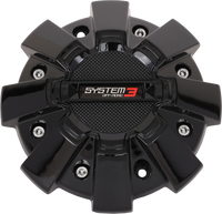St7 Center Cap Dual Fit Bolt In Gloss Black