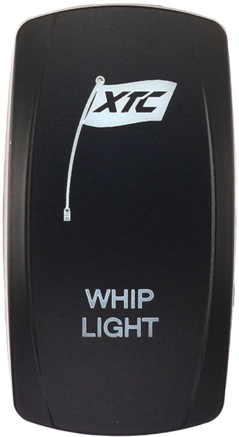 Dash Switch Rocker Face Whip Lights