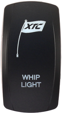 Dash Switch Rocker Face Whip Lights