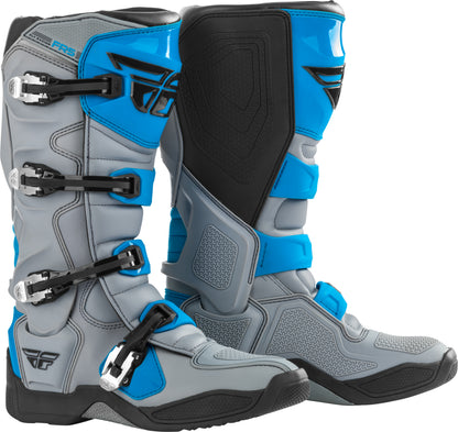 FLY RACING Fr5 Boots Grey/Blue Size 07 - Performance Footwear