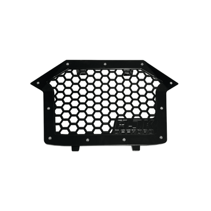 Polaris RZR Grill by AJK Offroad Black Close Up