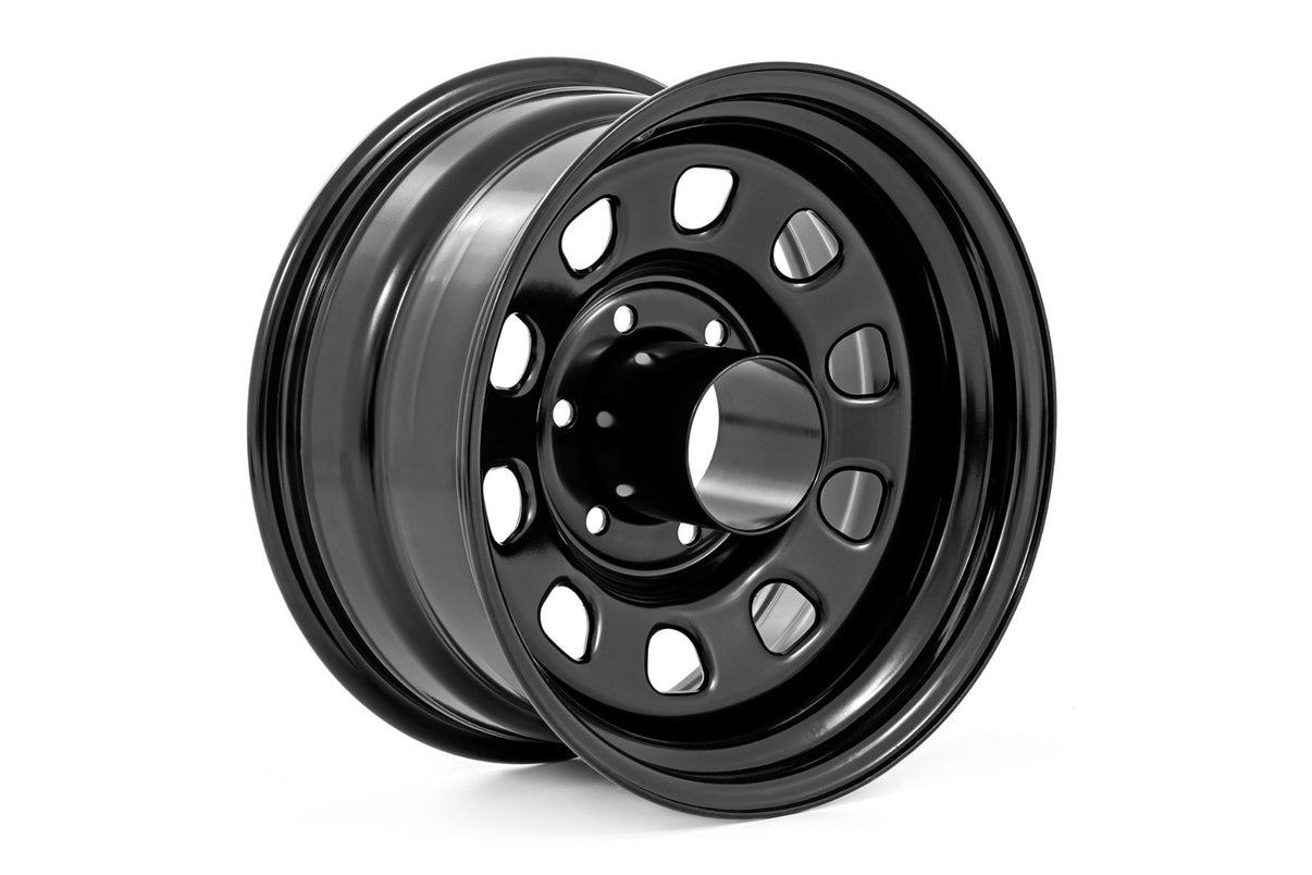 Steel Wheel | Black | 17x9 | 6x5.5 | 4.25 Bore | -12 | RC51-7655